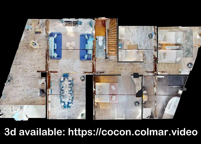 Le Cocon Colmarien - Proche Centre Et Gare - Stationnement Gratuit - 10 Personnes Daire *