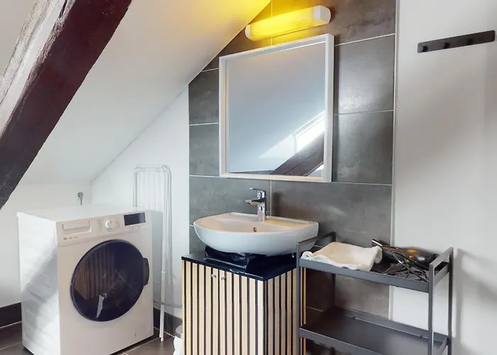 Daire Le Cocon Colmarien - Proche Centre Et Gare - Stationnement Gratuit - 10 Personnes Colmar